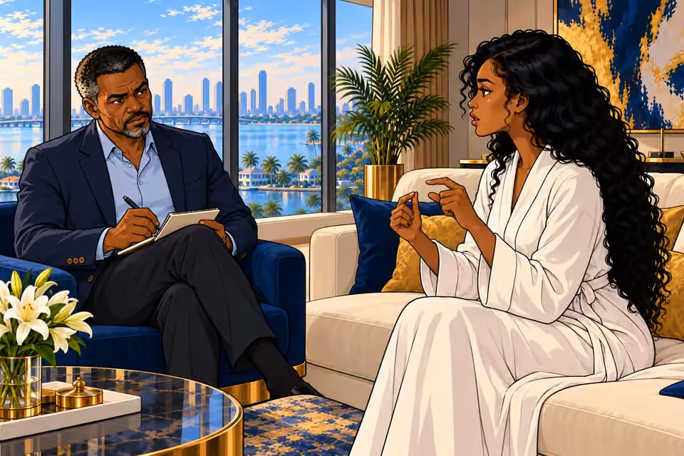 Amaka describes the champagne delivered to her mother.