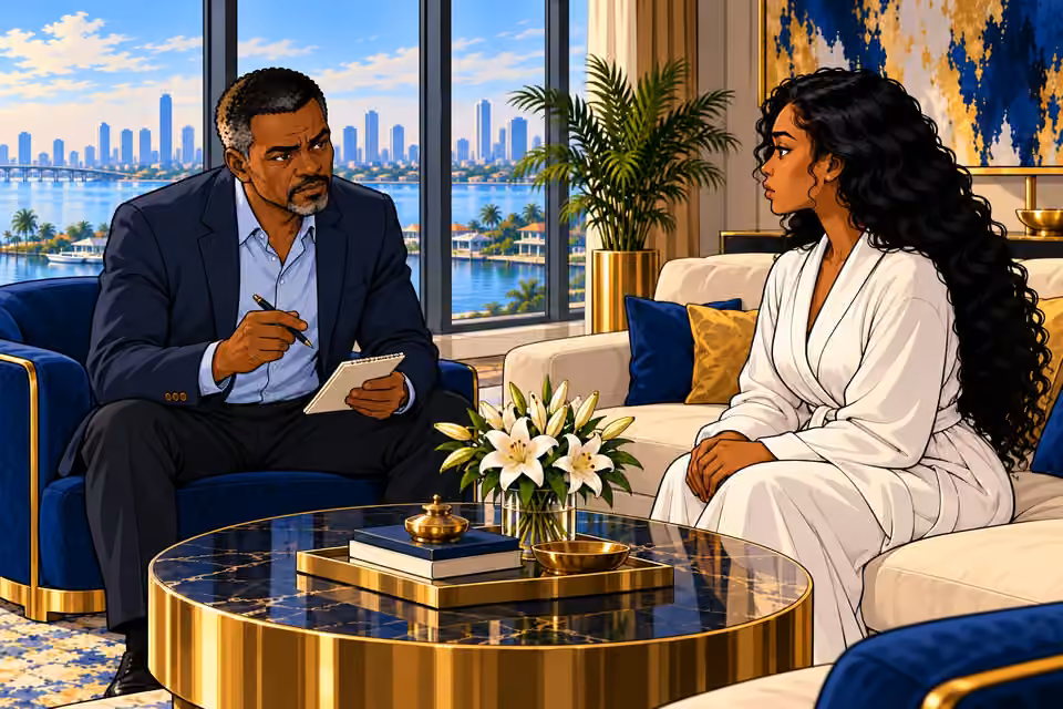 Musa asks about conflicts in Agnes’s life.