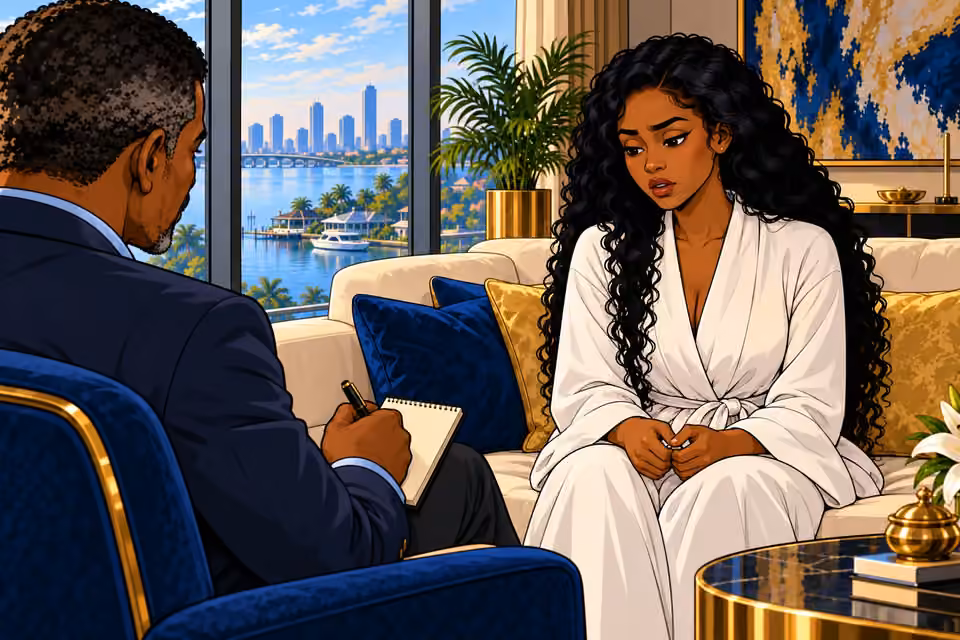 Amaka hesitates before admitting her mother had enemies.