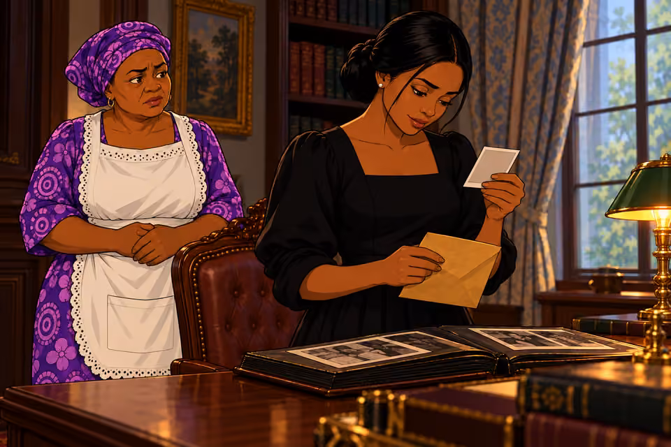 Amaka accepts Tutu’s answer with a single measured response.