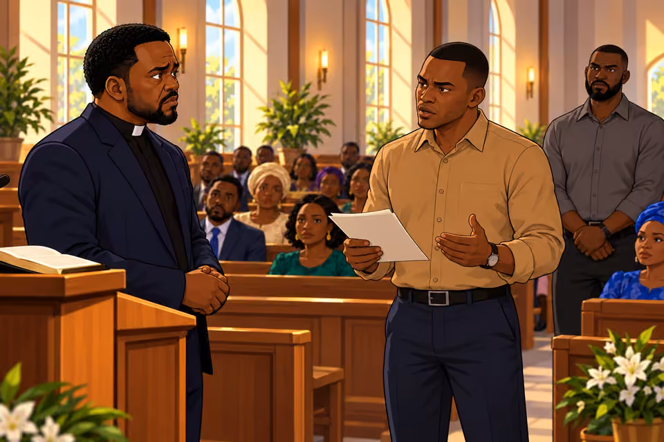 The officer summons Gabriel to the station the next morning.