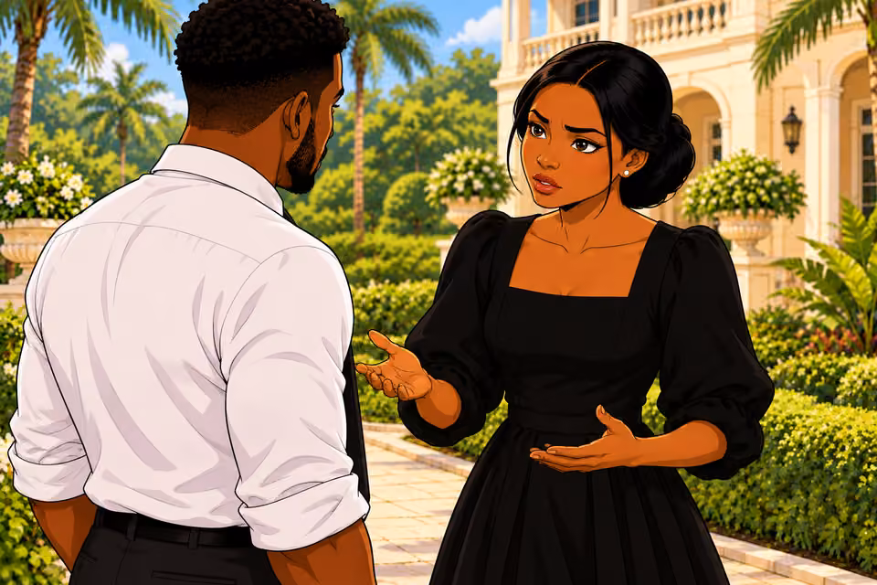 Amaka reminds Chuka that she survived life with Agnes.