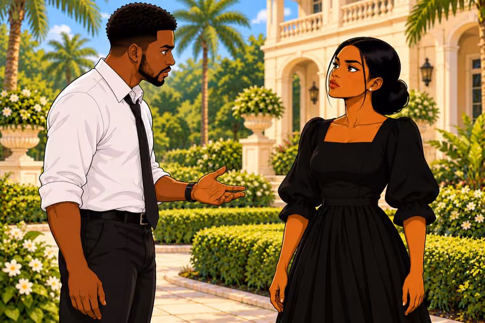Amaka answers that she is better now.