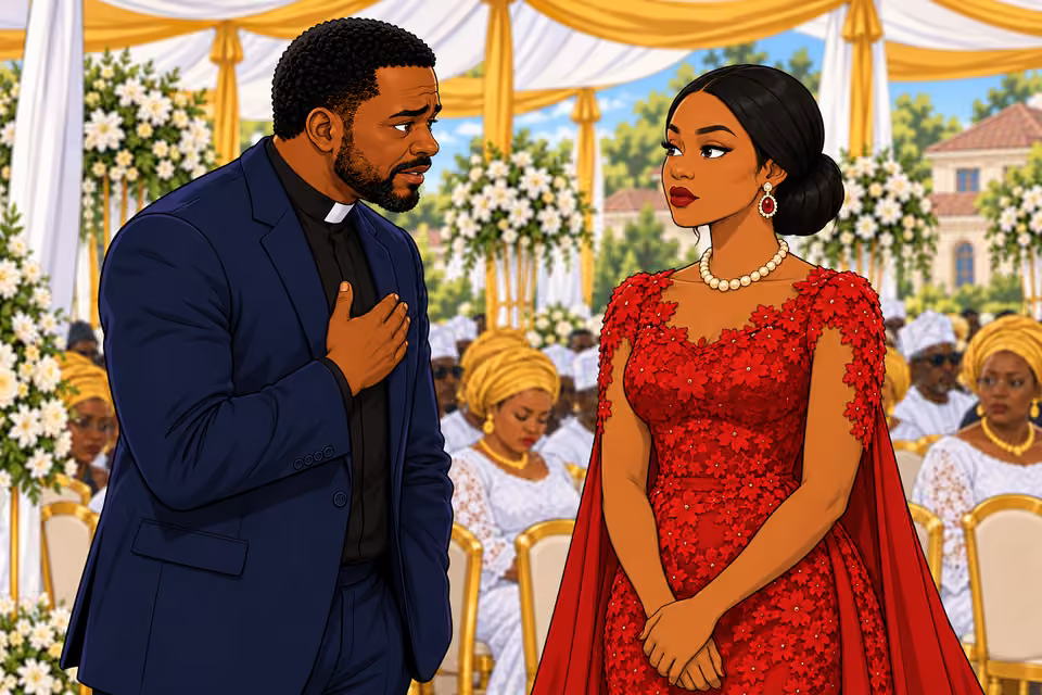 Gabriel tells Amaka that Agnes was proud of her.
