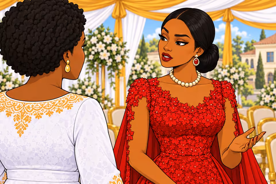Amaka notes that Uju came despite her hesitation.