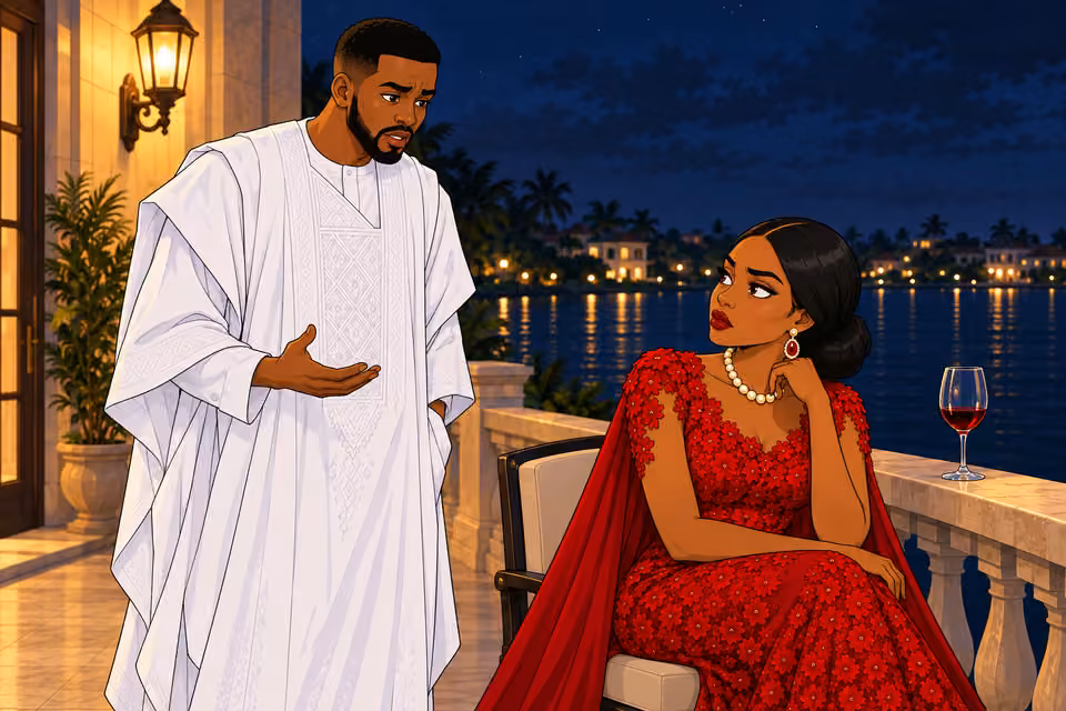 Chuka tells Amaka that she no longer sleeps.