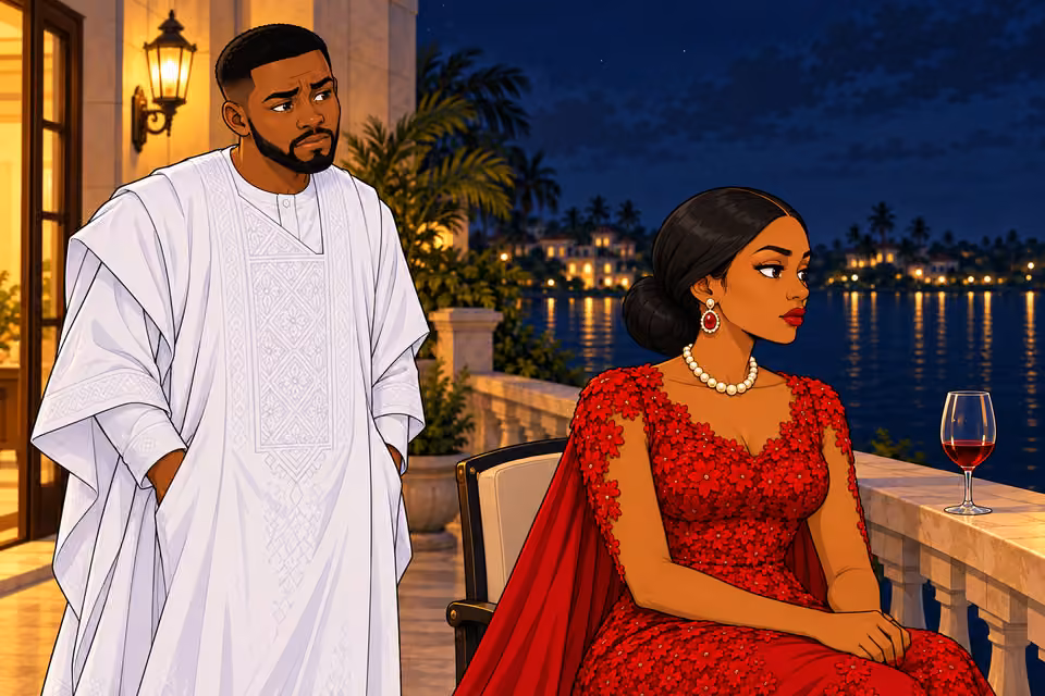 Chuka asks whether Amaka loved her mother.