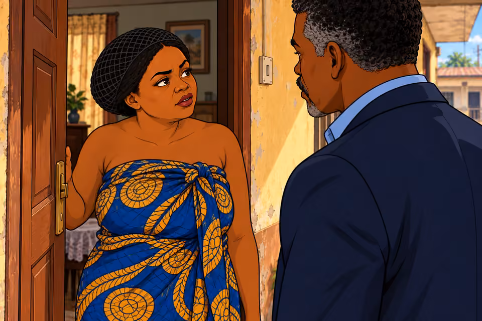 Ngozi recognizes Musa without surprise.