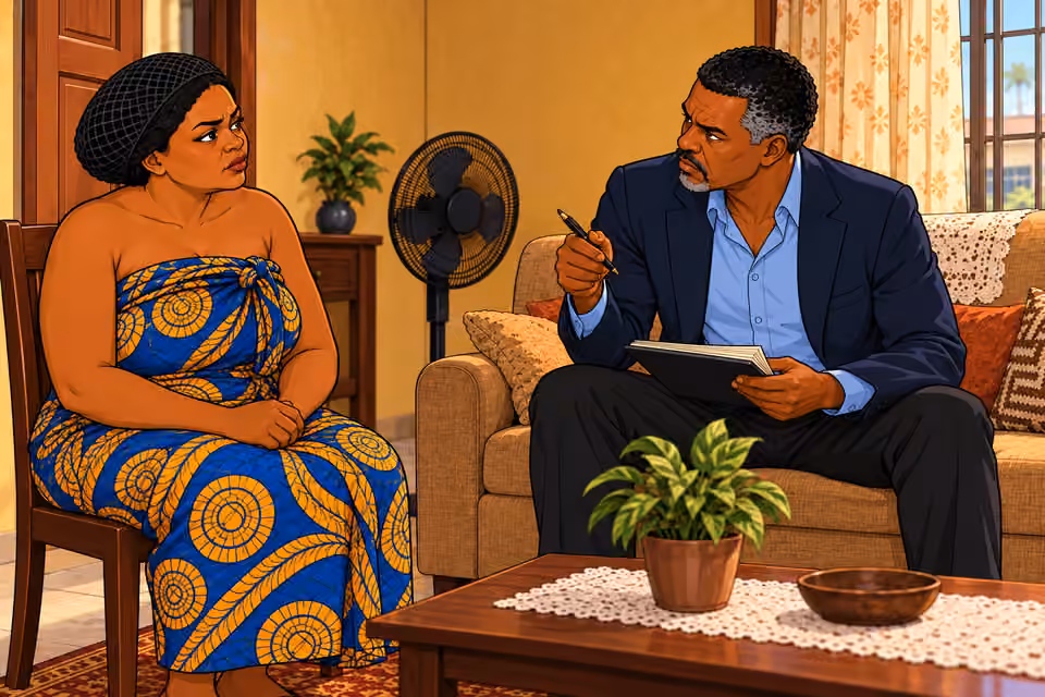 Musa notes that Ngozi no longer worked at the estate.