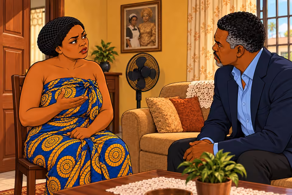 Ngozi explains that Agnes summoned her to the wedding.
