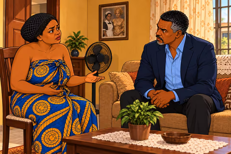 Ngozi describes checking whether help was needed with the bridal change.