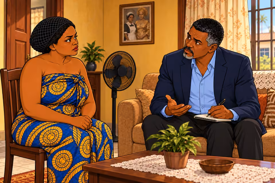 Musa asks whether Amaka was crying.