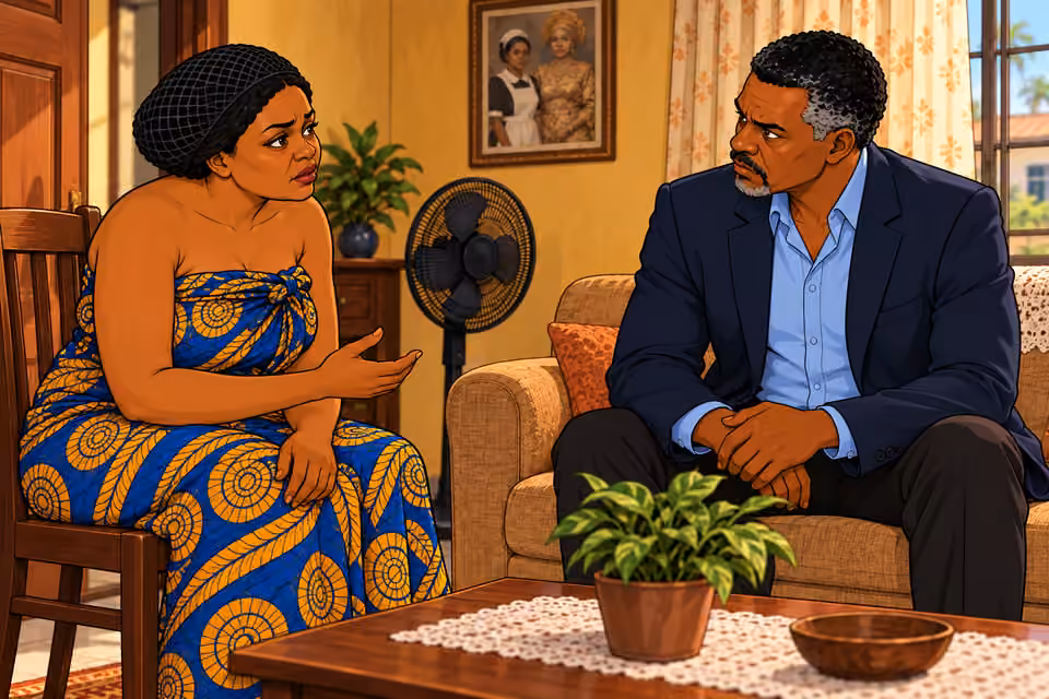 Ngozi describes a low laugh over a private joke.