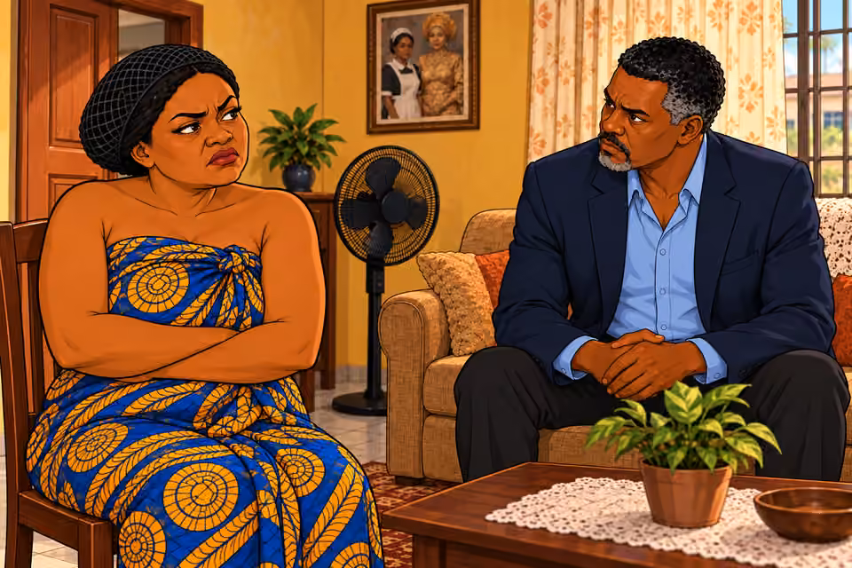 Ngozi’s expression twists as she explains why she left.