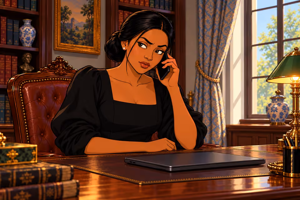 Amaka asks whether he is getting rosé.