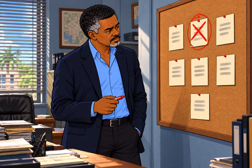 Musa realizes his closeness to Amaka complicates his judgment.