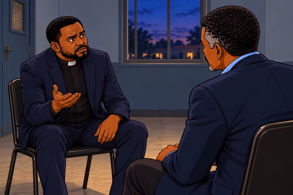 Gabriel asks what Musa means about the wedding.