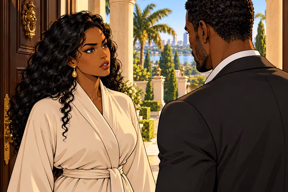 Amaka answers that Ikenna has inherited their mother’s fury.