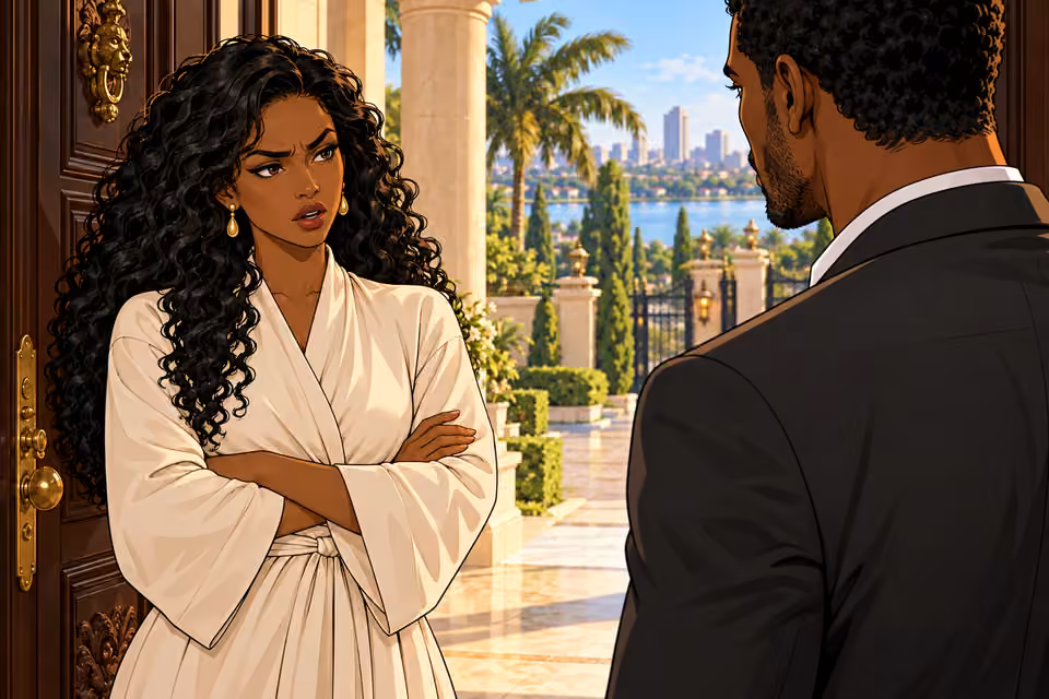 Amaka invites Ikenna to say what he came to say.