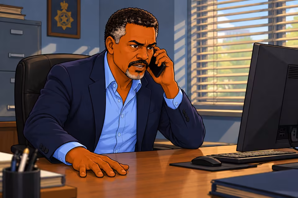 Musa requests Ikenna's complete file.