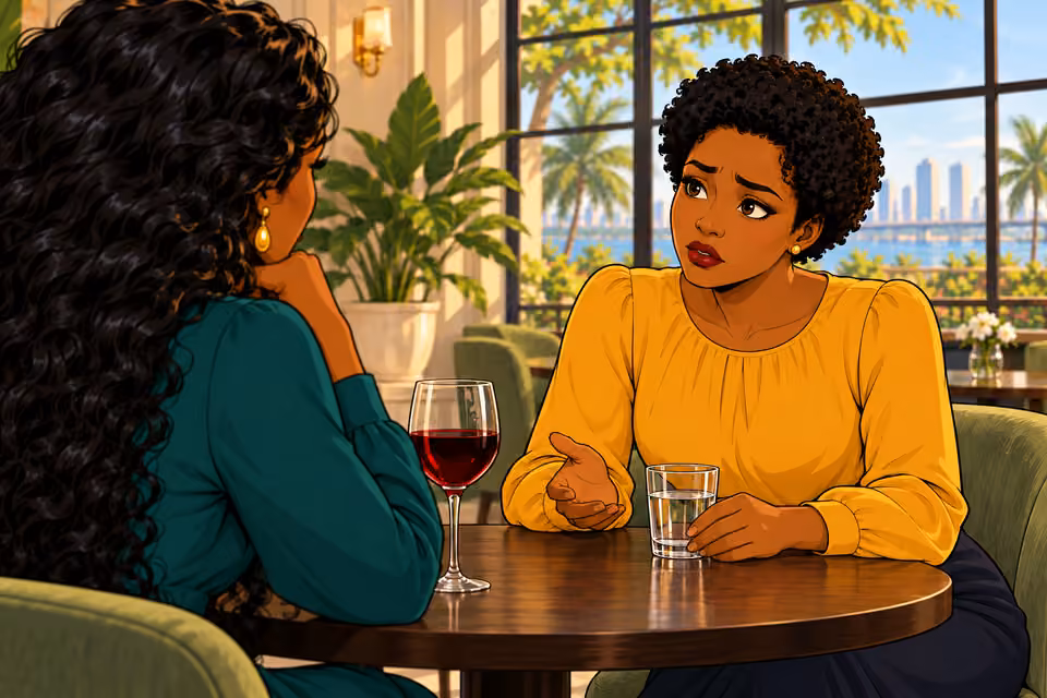 Uju notices that Amaka looks tired.