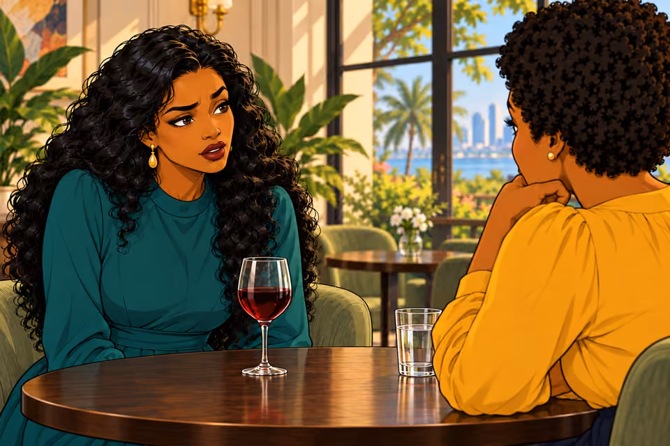 Amaka anticipates Uju's question.