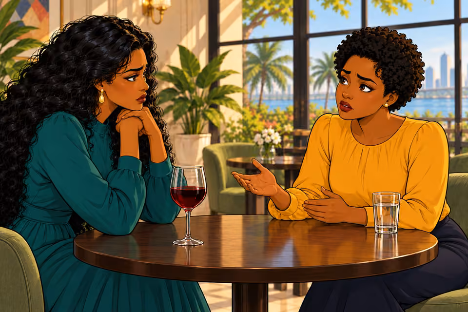 Uju explains that Amaka now resembles her mother.