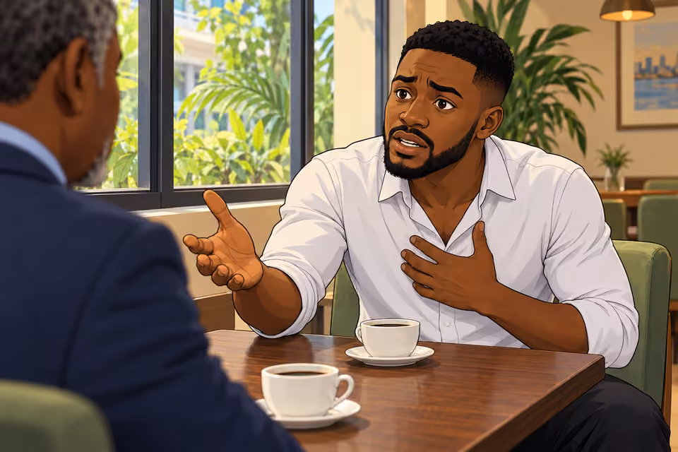 Chuka insists that Amaka is innocent.