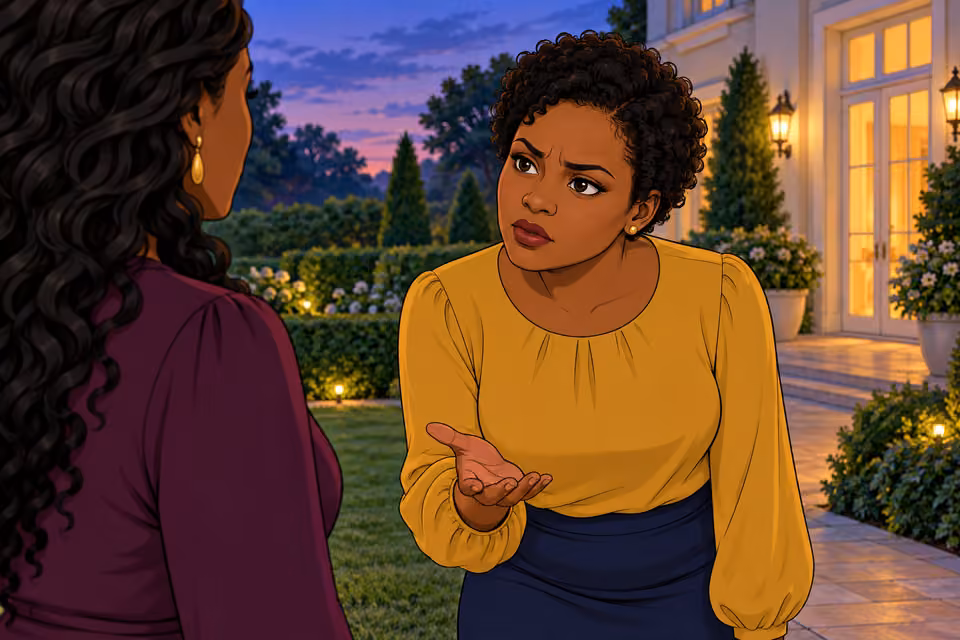 Uju challenges Amaka about the police.
