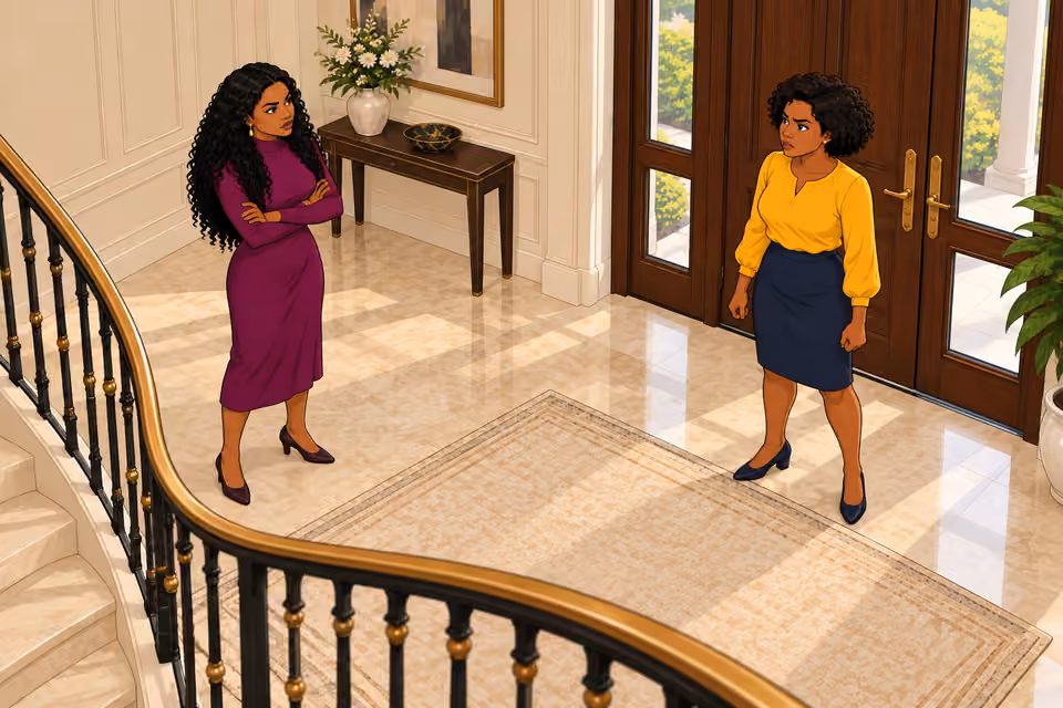 Amaka asks whom Uju means.