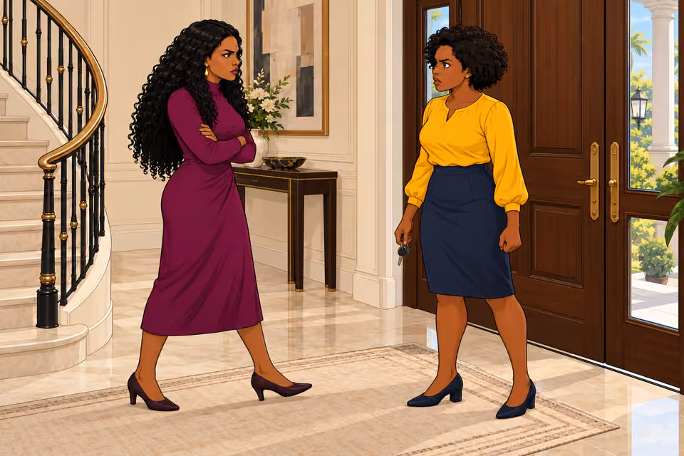 Amaka steps closer to Uju.