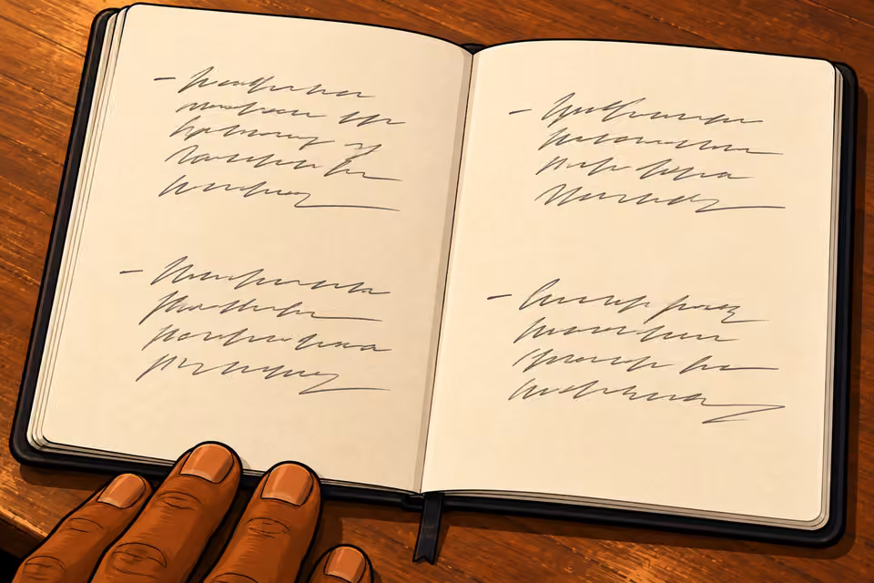 The notes describe the instructions Moses received.