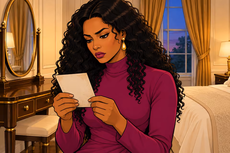 Amaka recognizes possession rather than love in the old portrait.