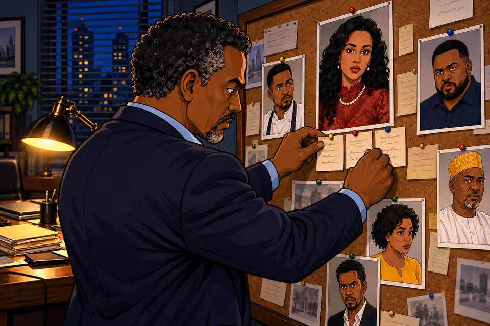 Musa considers Amaka’s motive, opportunity and silence.