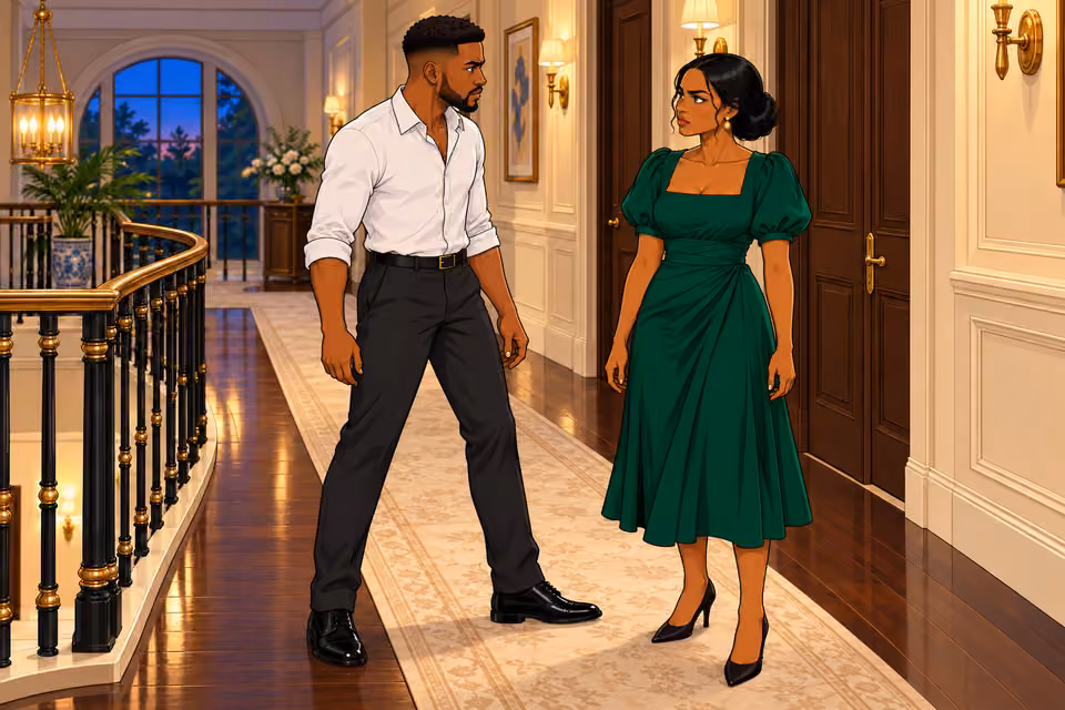 Chuka steps into Amaka’s path.