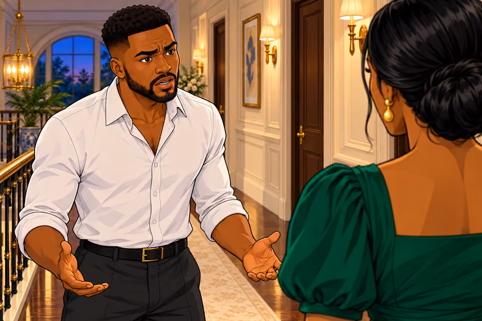 Chuka tells Amaka that things are getting out of hand.