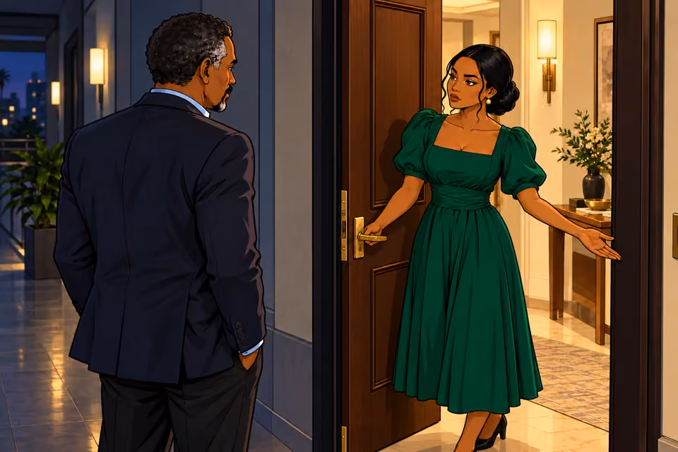 Amaka tells Musa to talk.