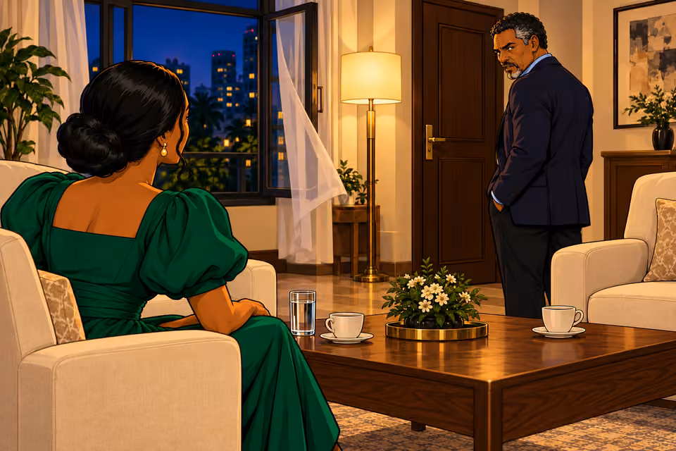 Musa tells Amaka that Agnes trained her well.