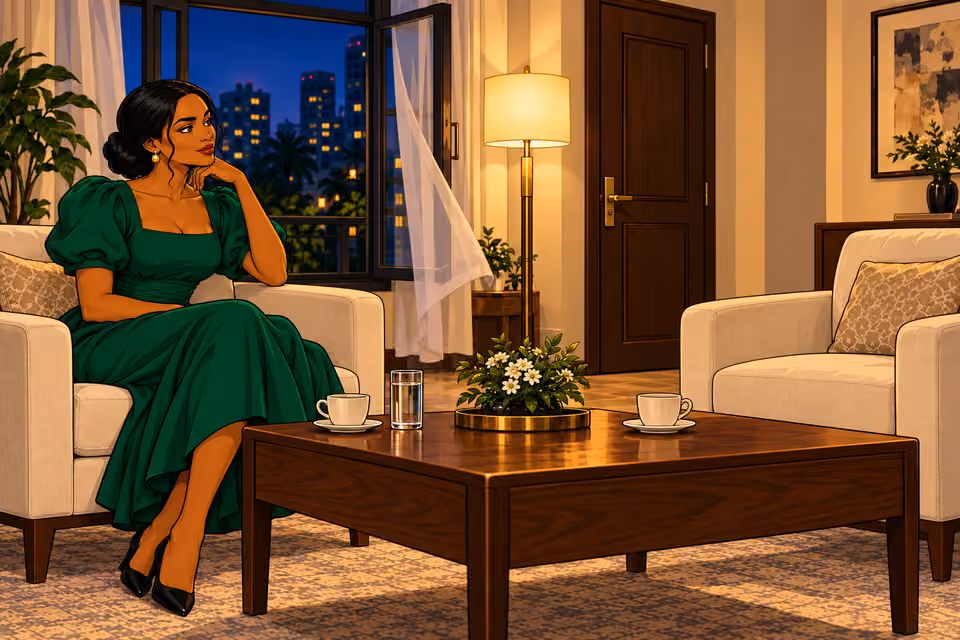 Amaka replies that Agnes did not think she would lose.