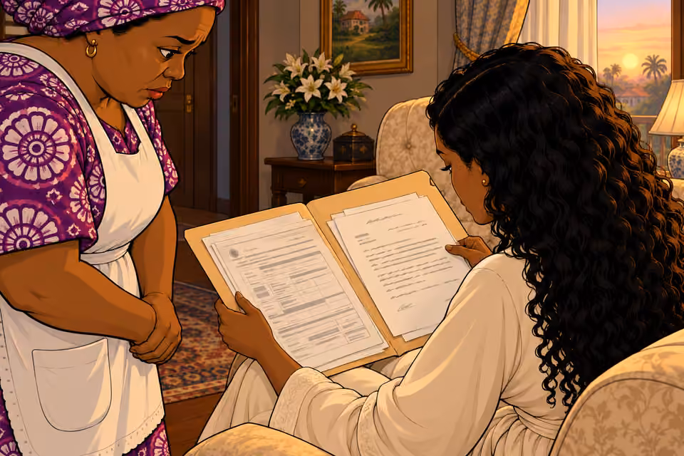 The folder contains copies of adoption documents.