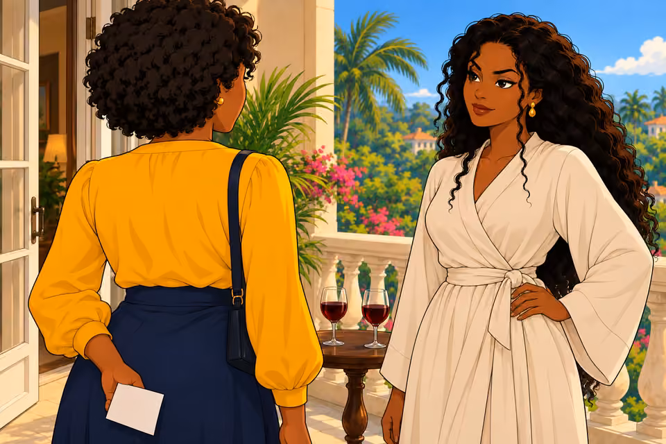 Amaka reveals that the photograph was a test.