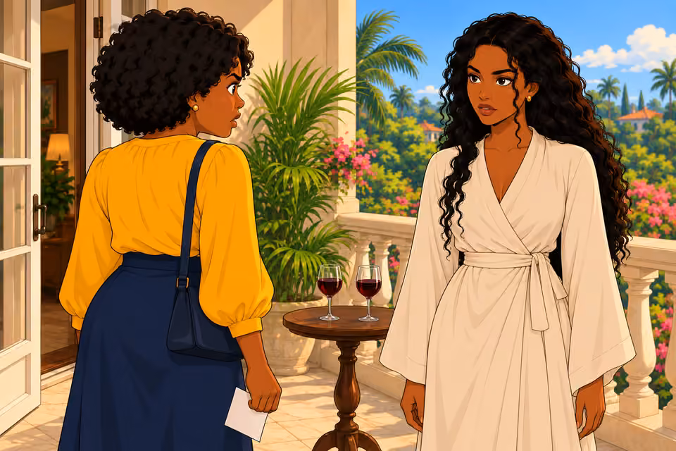 Amaka describes how she chose someone she could control.