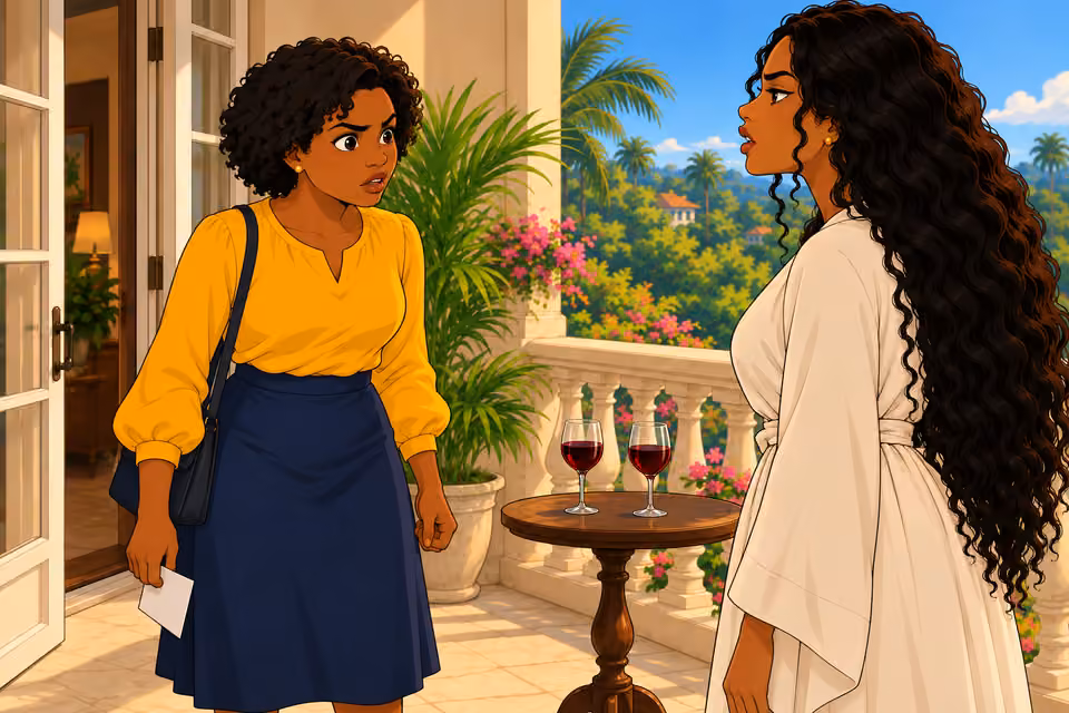 Amaka describes that upbringing as possession.