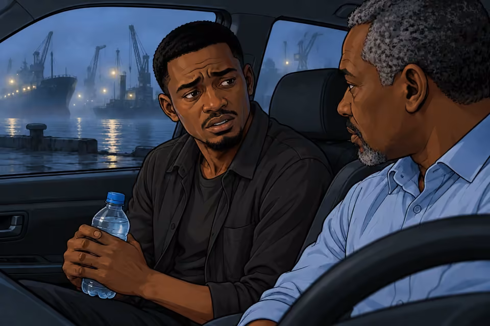 Moses turns toward Musa and begins an anguished confession.