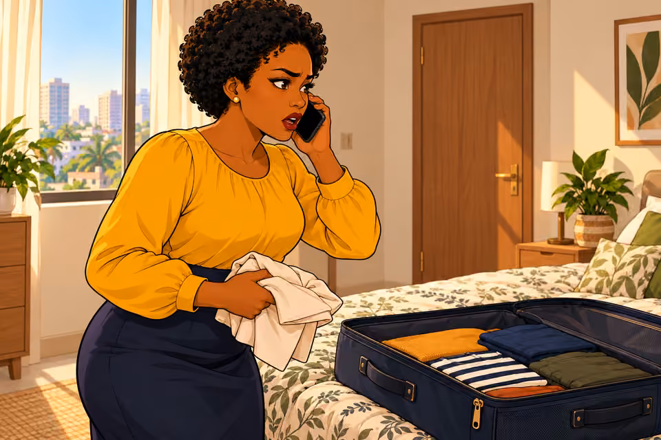 Uju tells Musa that she needs to leave.