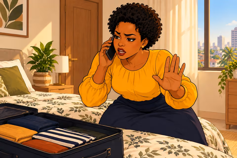 Uju refuses to risk her life for the case.