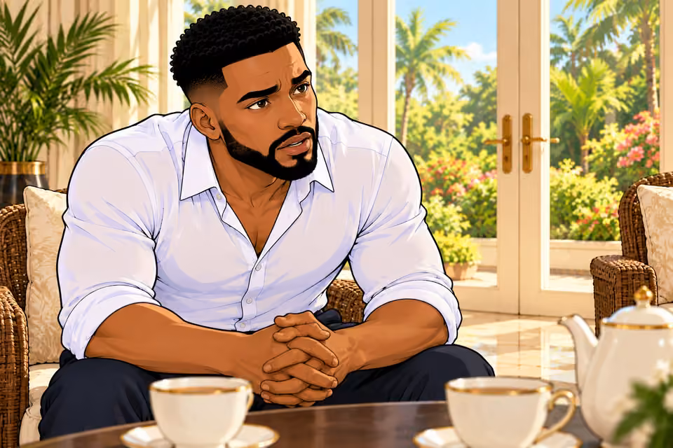 Chuka asks Amaka whether she killed her mother.