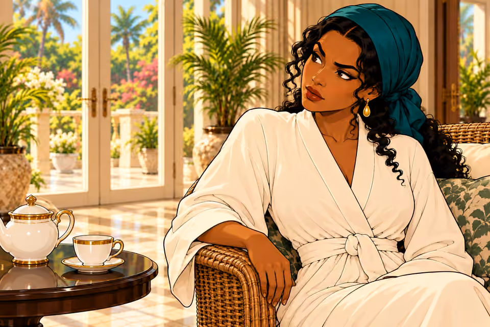 Amaka answers the accusation with a question.