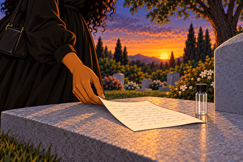 The final journal page records Amaka’s chilling conclusion.