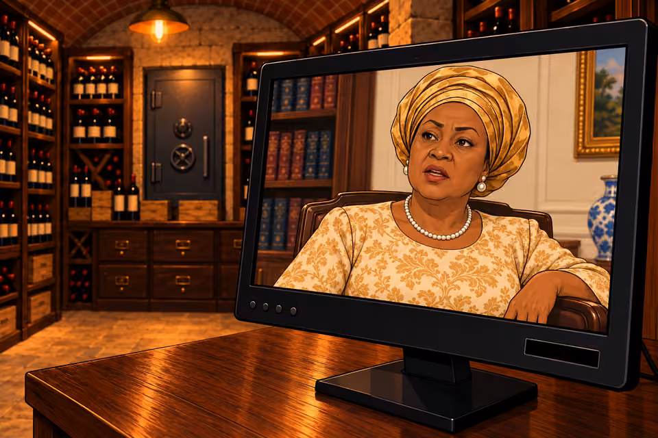Cartoon illustration: Agnes says the blame could fall on her daughter.
